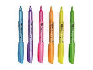 Marca Texto Holic Tropical Flash - Glitter - 6 Cores